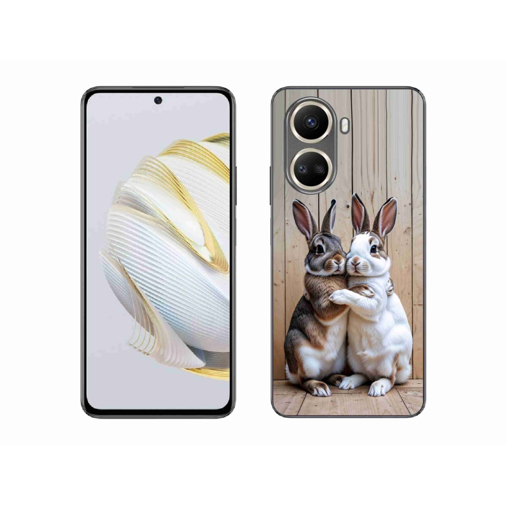 Gélový kryt mmCase na Huawei Nova 10 SE - králičie pár