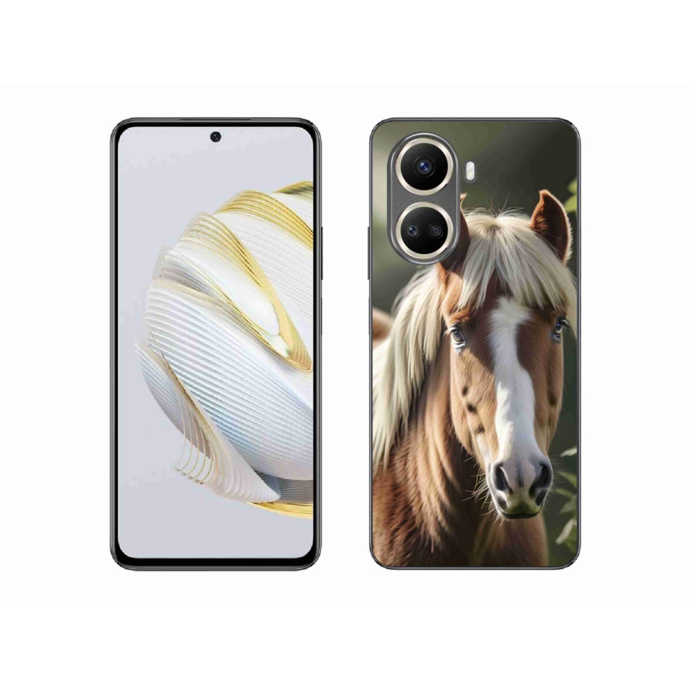 Gélový kryt mmCase na Huawei Nova 10 SE - kôň so svetlou hrivou