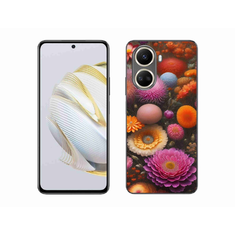Gélový kryt mmCase na Huawei Nova 10 SE - kvetinová kompozícia