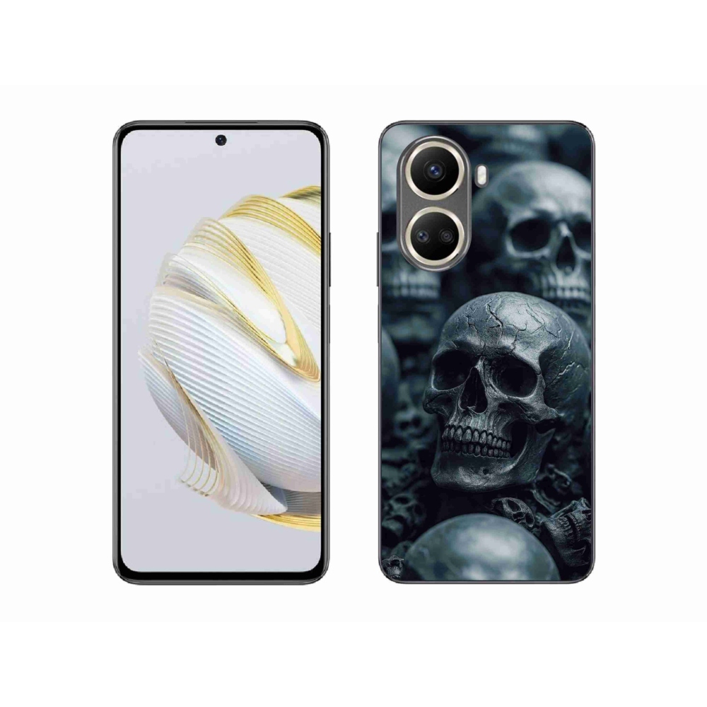 Gélový kryt mmCase na Huawei Nova 10 SE - lebka 2