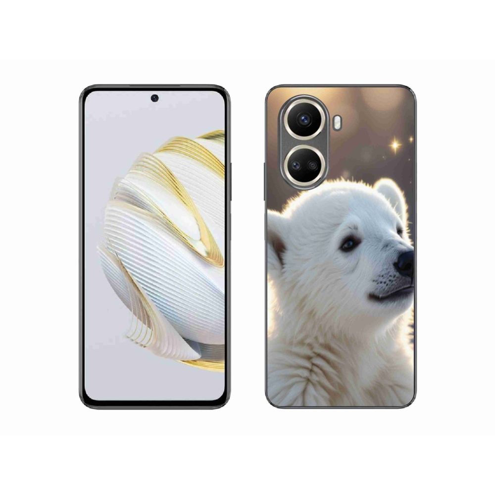 Gélový kryt mmCase na Huawei Nova 10 SE - ľadový medveď