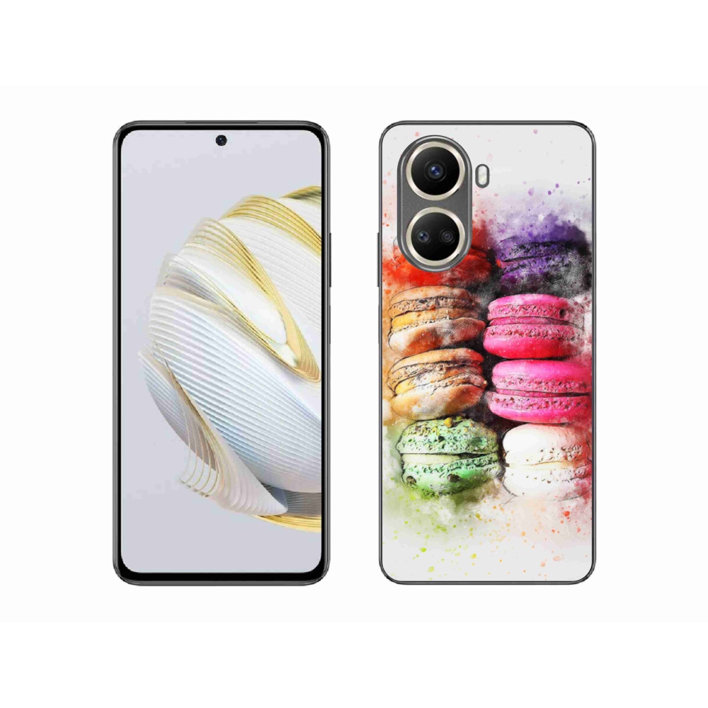 Gélový kryt mmCase na Huawei Nova 10 SE - makrónky