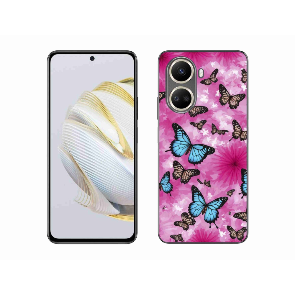 Gélový kryt mmCase na Huawei Nova 10 SE - motýlia záhrada