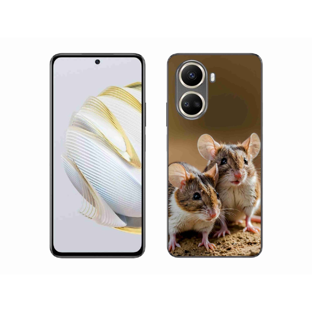 Gélový kryt mmCase na Huawei Nova 10 SE - myší duo