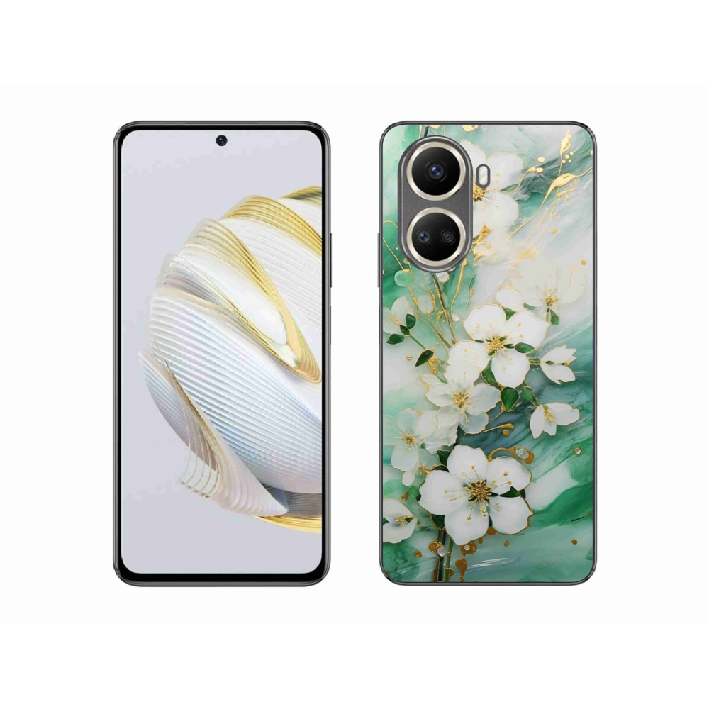 Gélový kryt mmCase na Huawei Nova 10 SE - nežné kvety