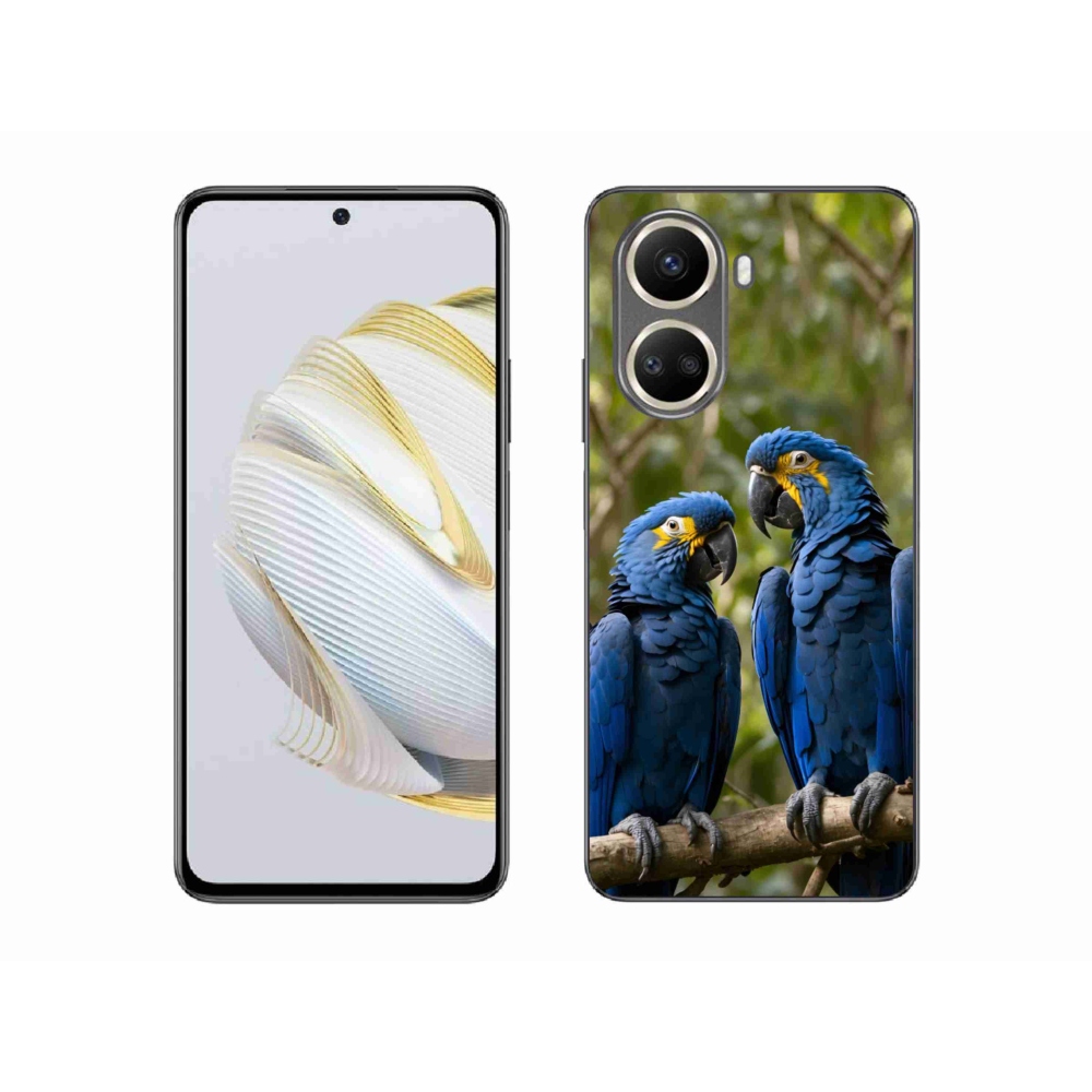 Gélový kryt mmCase na Huawei Nova 10 SE - papagájové duo