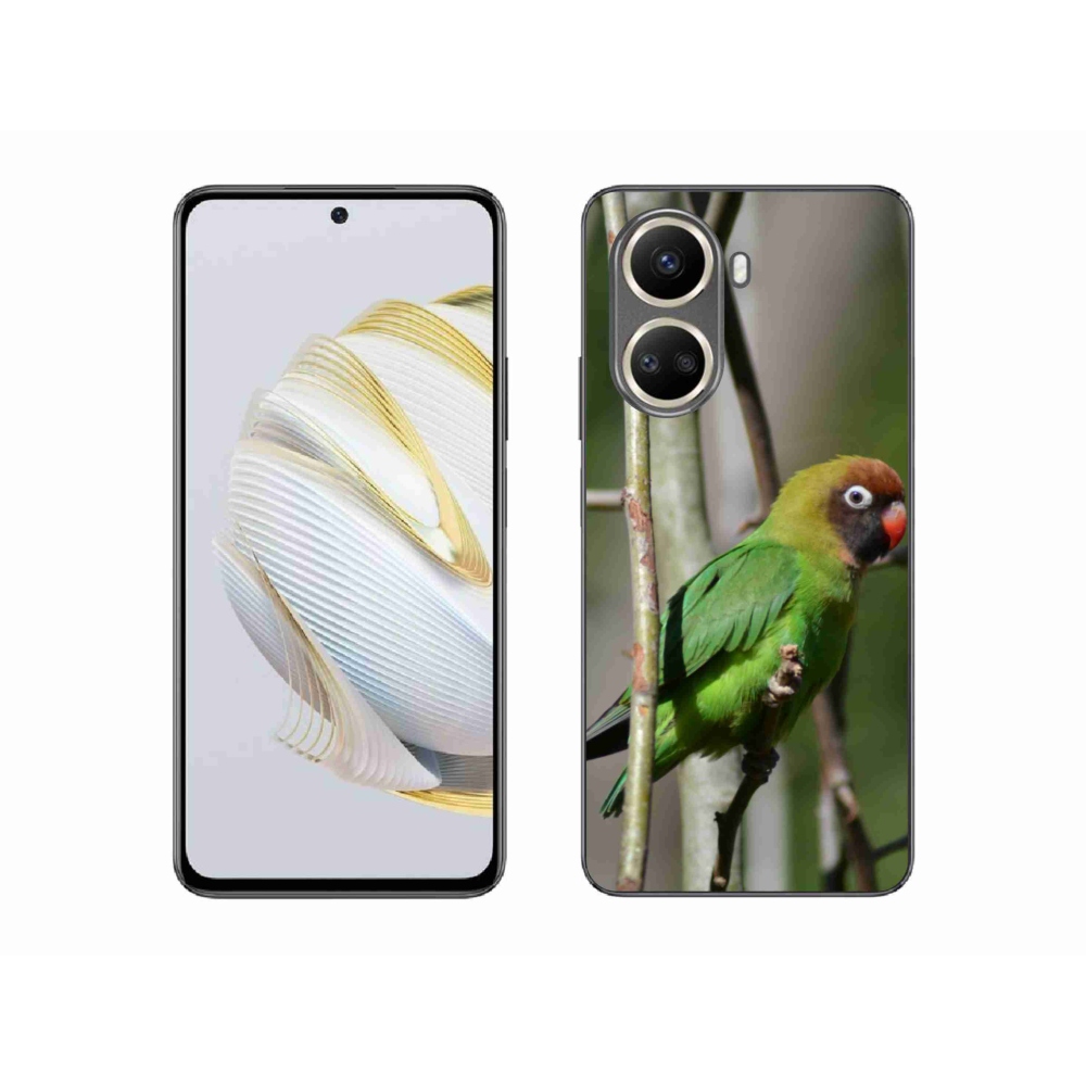 Gélový kryt mmCase na Huawei Nova 10 SE - papagáj agapornis