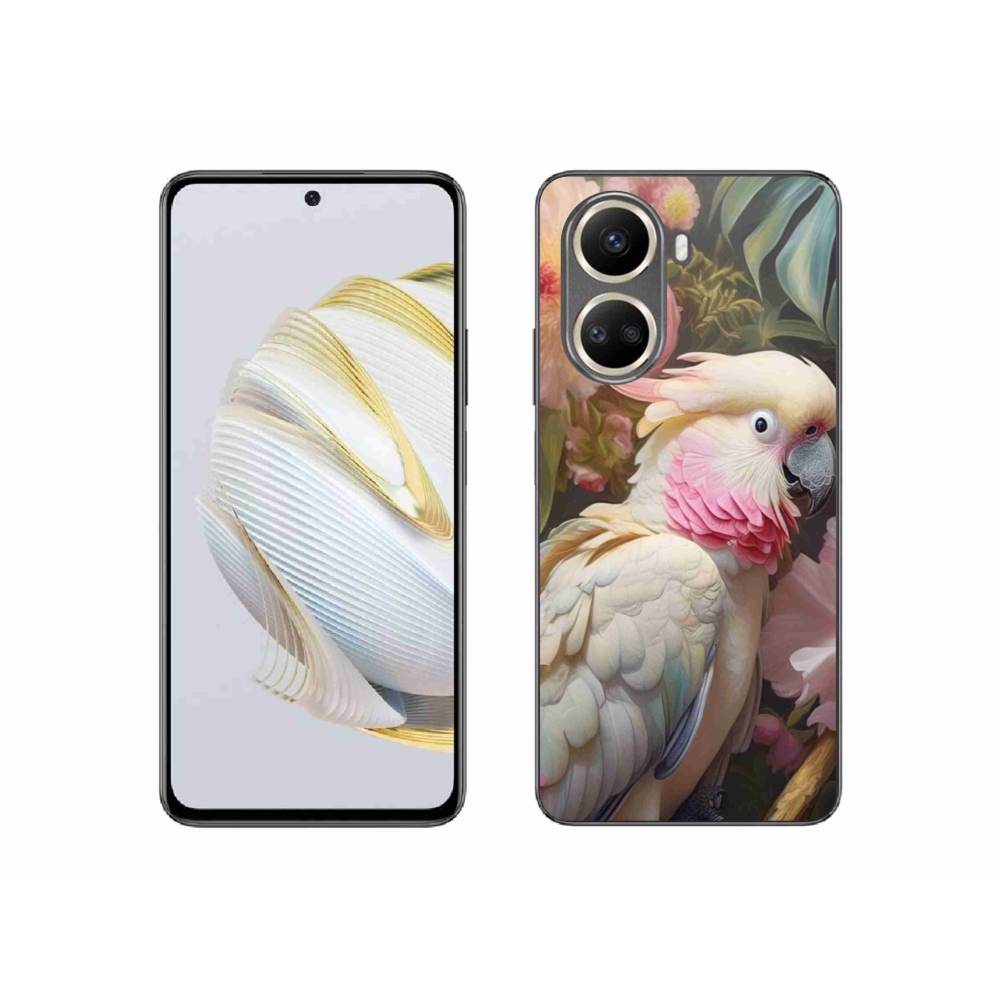 Gélový kryt mmCase na Huawei Nova 10 SE - papagáj kakadu ružový 2