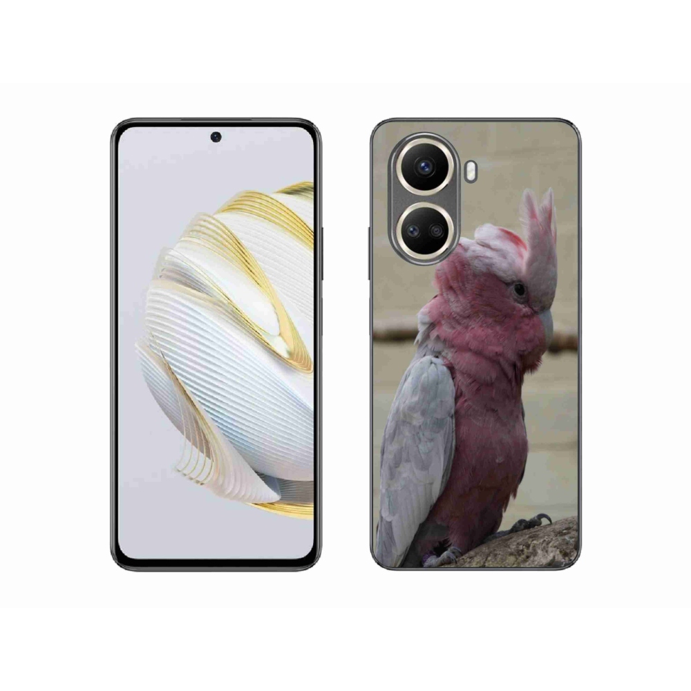 Gélový kryt mmCase na Huawei Nova 10 SE - papagáj kakadu ružový