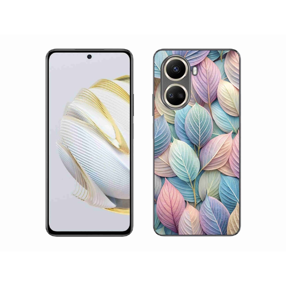 Gélový kryt mmCase na Huawei Nova 10 SE - pastelové listy