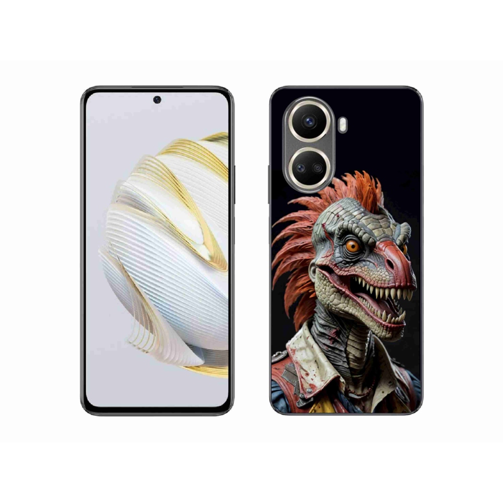 Gélový kryt mmCase na Huawei Nova 10 SE - punk dinosaurus