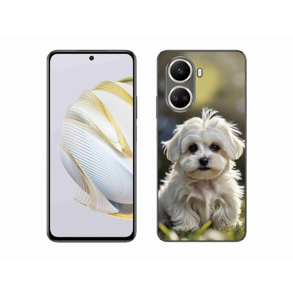 Gélový kryt mmCase na Huawei Nova 10 SE - roztomilý maltézsky psík