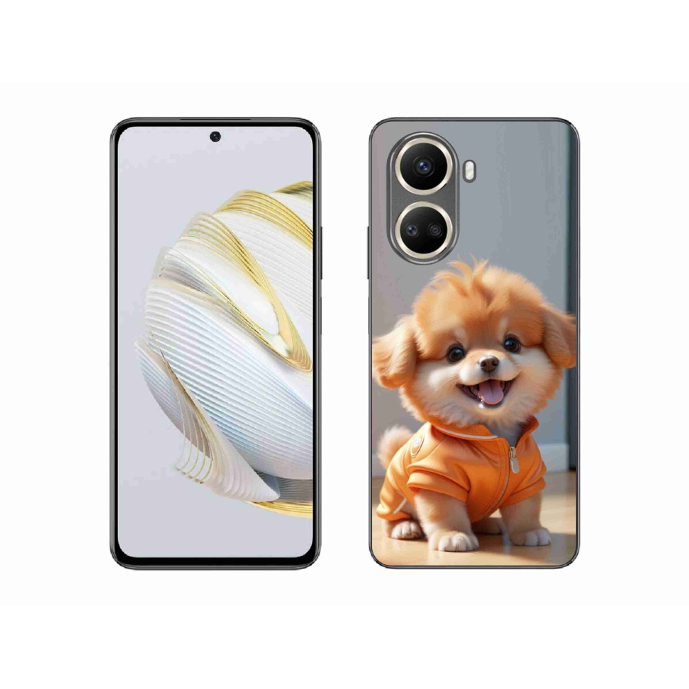 Gélový kryt mmCase na Huawei Nova 10 SE - roztomilý pomeranian v mikine