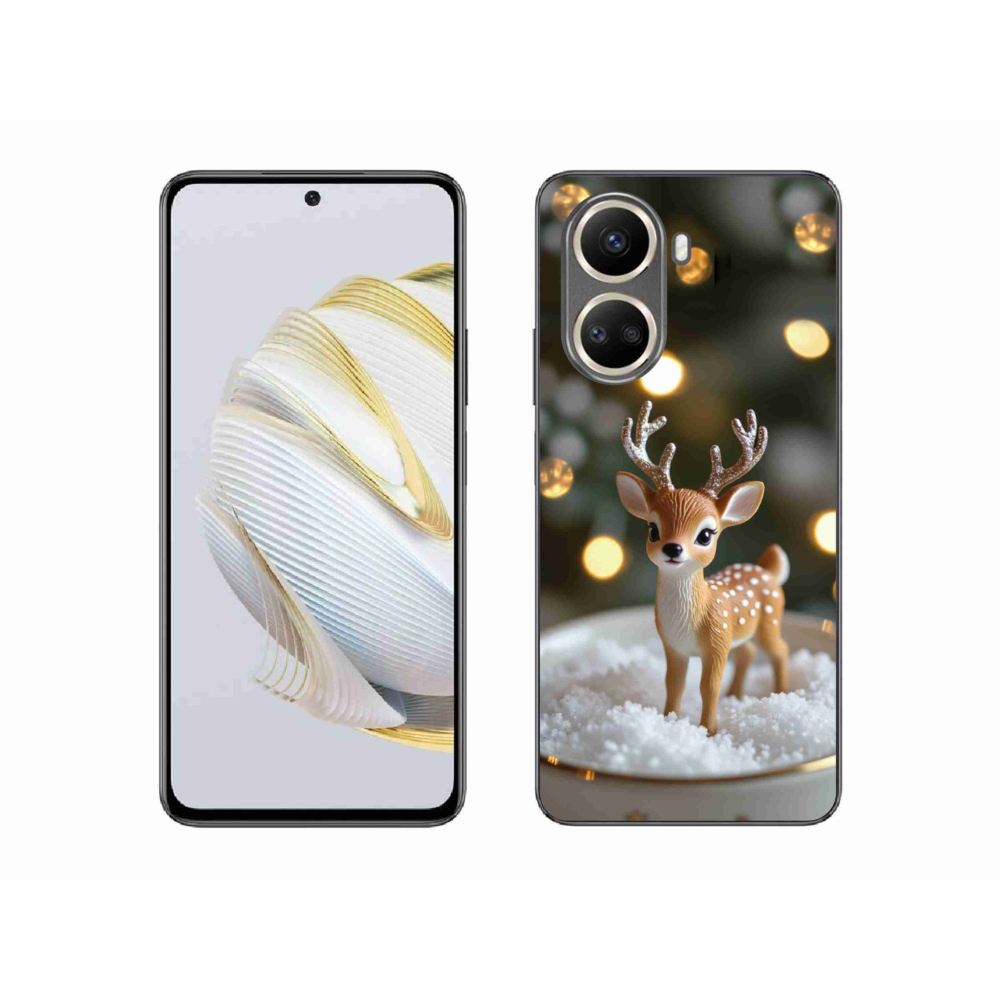 Gélový kryt mmCase na Huawei Nova 10 SE - roztomilý vianočný jeleň