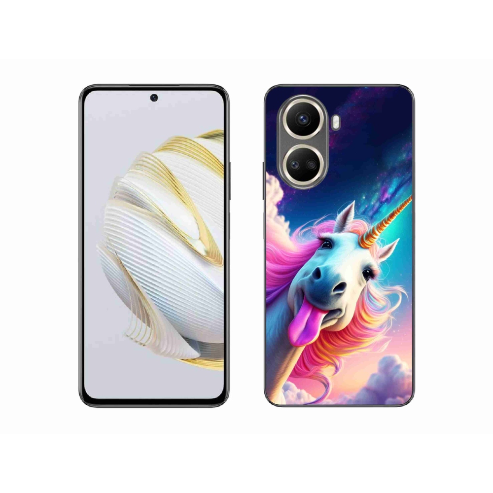 Gélový kryt mmCase na Huawei Nova 10 SE - šialený jednorožec
