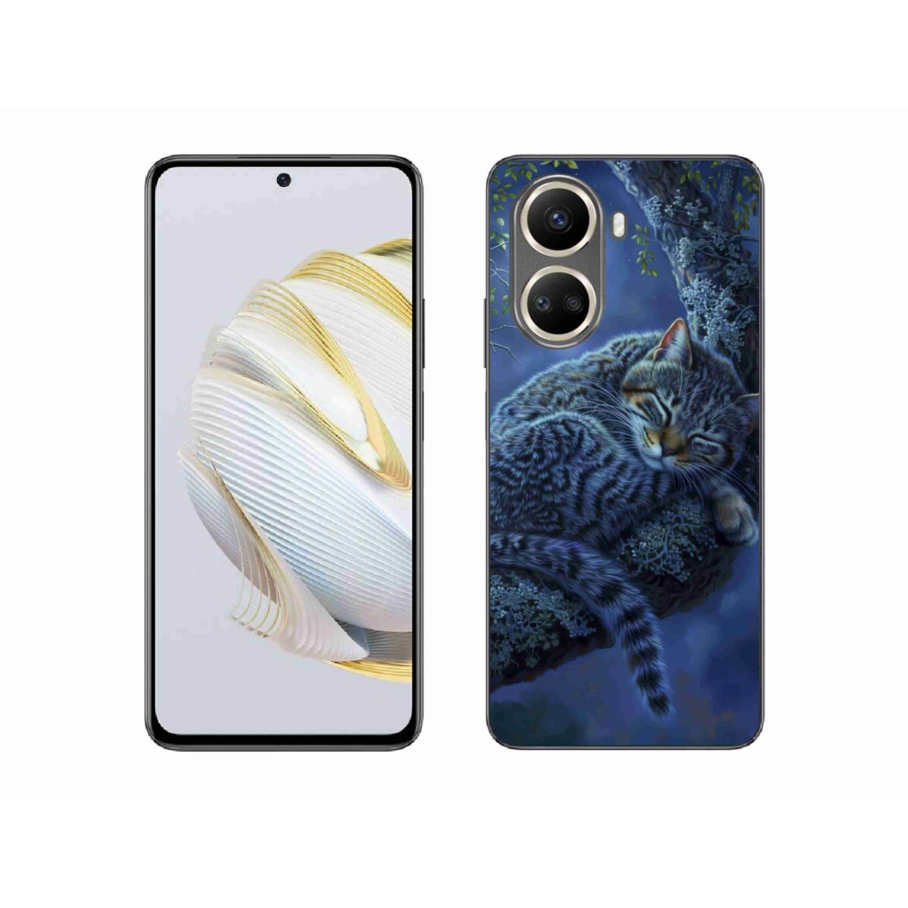 Gélový kryt mmCase na Huawei Nova 10 SE - spiaca mačka