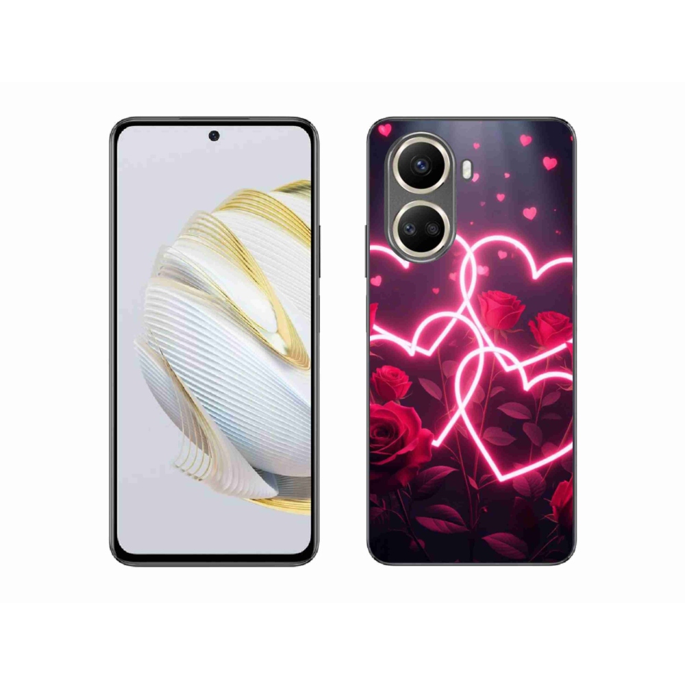Gélový kryt mmCase na Huawei Nova 10 SE - srdce lásky