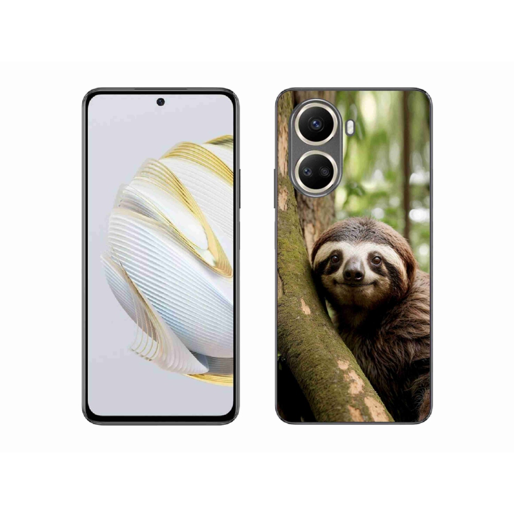Gélový kryt mmCase na Huawei Nova 10 SE - usmievavý leňochod