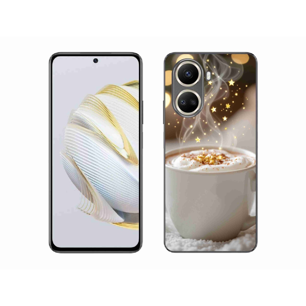 Gélový kryt mmCase na Huawei Nova 10 SE - vianočný horúci nápoj