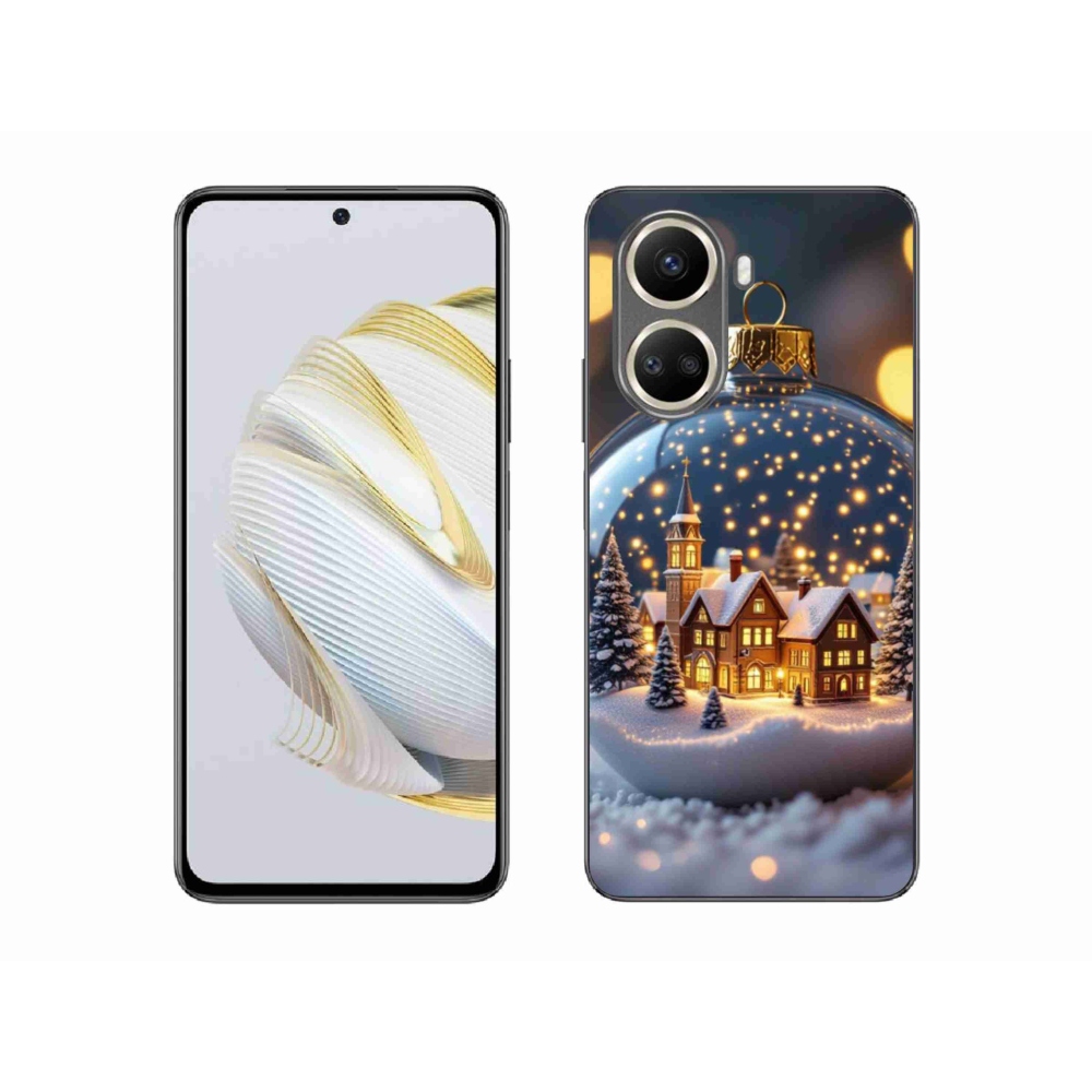 Gélový kryt mmCase na Huawei Nova 10 SE - vianočné gule 4