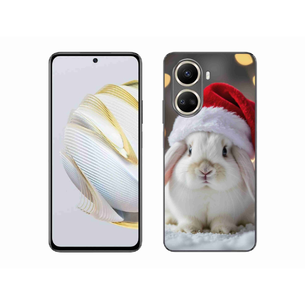 Gélový kryt mmCase na Huawei Nova 10 SE - vianočný králik