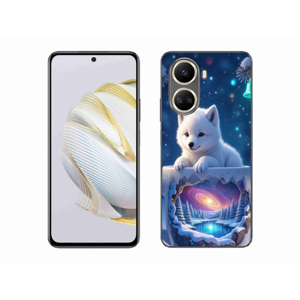 Gélový kryt mmCase na Huawei Nova 10 SE - vianočné šteňa