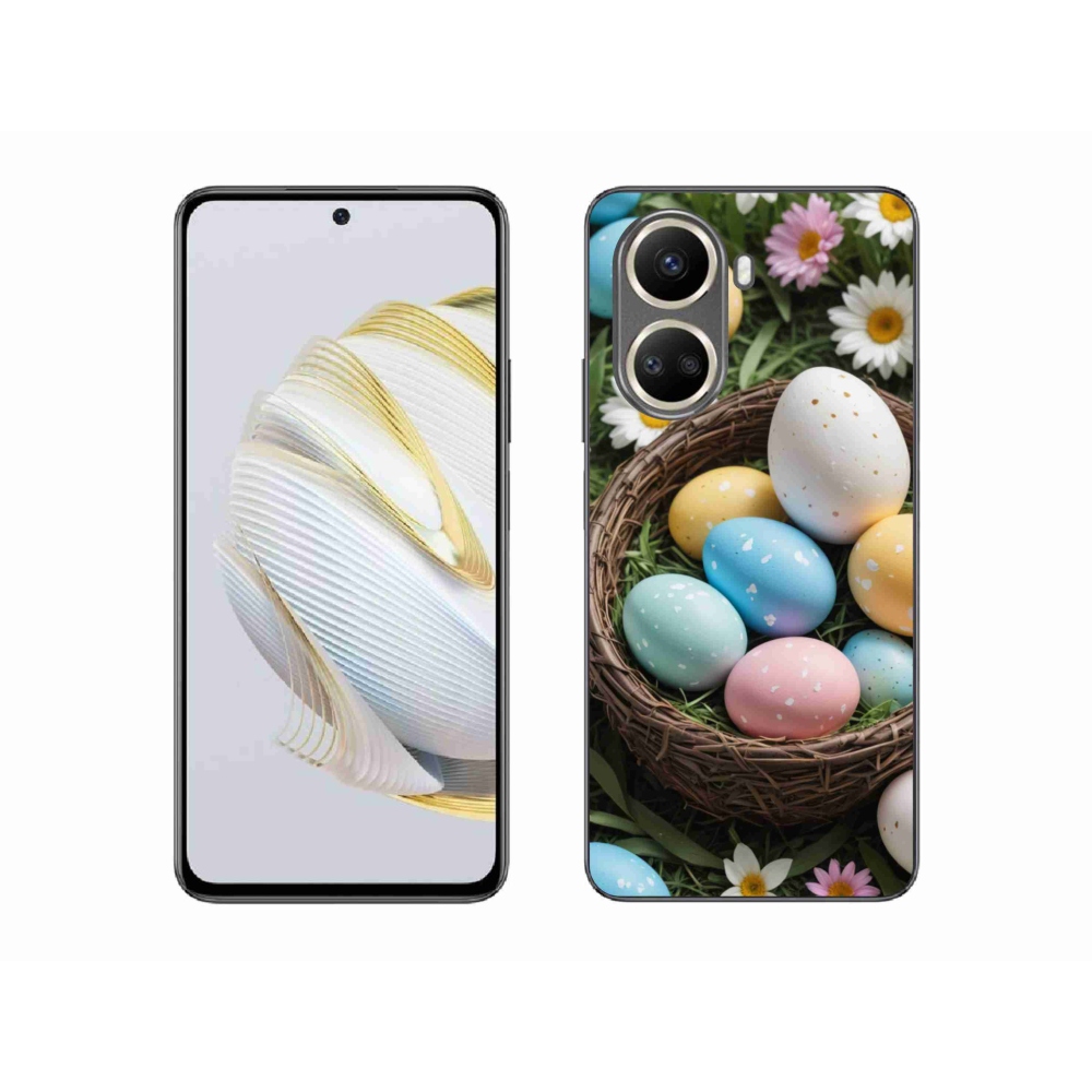 Gélový kryt mmCase na Huawei Nova 10 SE - veľkonočné vajíčka 2