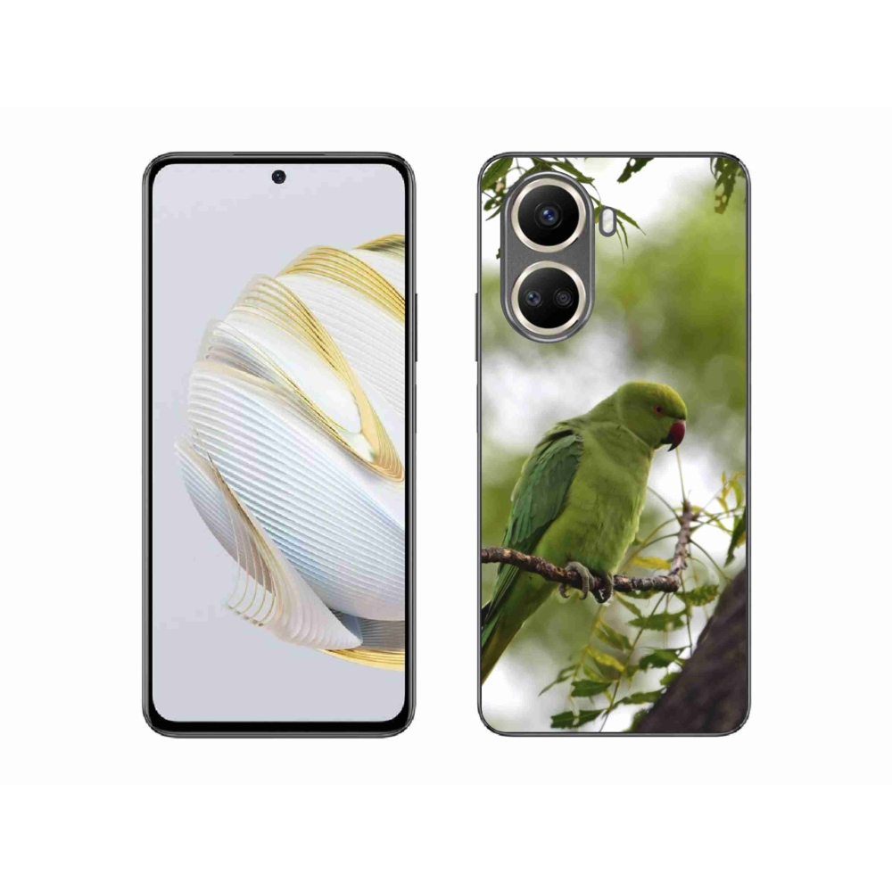 Gélový kryt mmCase na Huawei Nova 10 SE - zelený papagáj