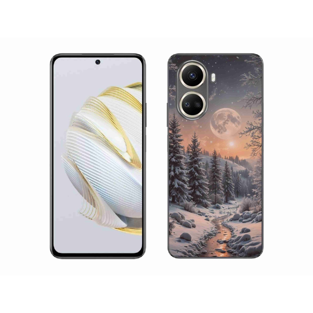 Gélový kryt mmCase na Huawei Nova 10 SE - zimná krajina 2