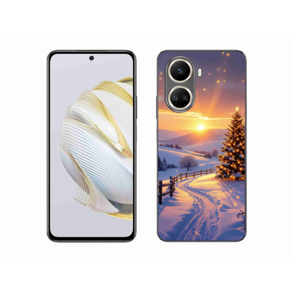 Gélový kryt mmCase na Huawei Nova 10 SE - zimná krajina