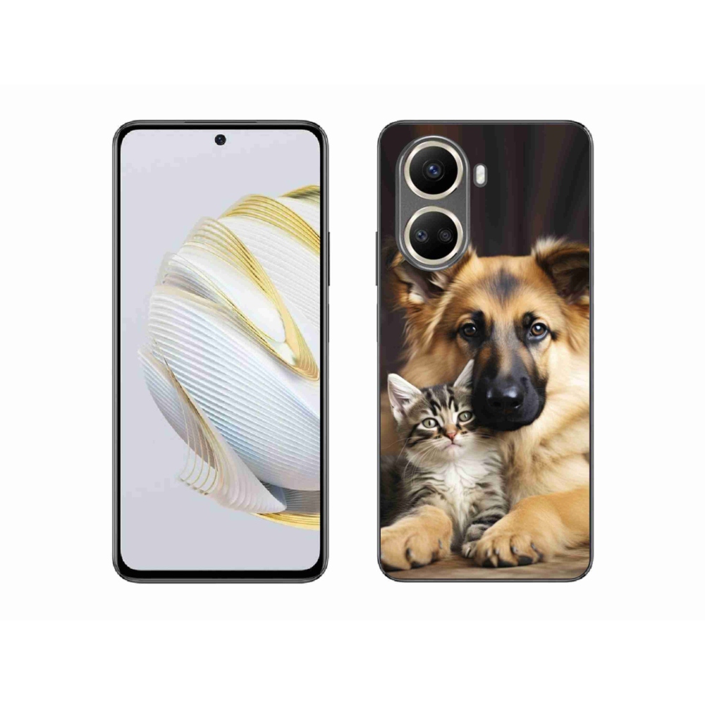 Gélový kryt mmCase na Huawei Nova 10 SE - zvieracie priateľstvo