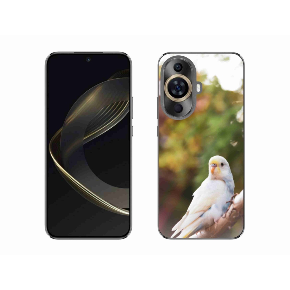 Gélový kryt mmCase na Huawei Nova 11 - andulka biela