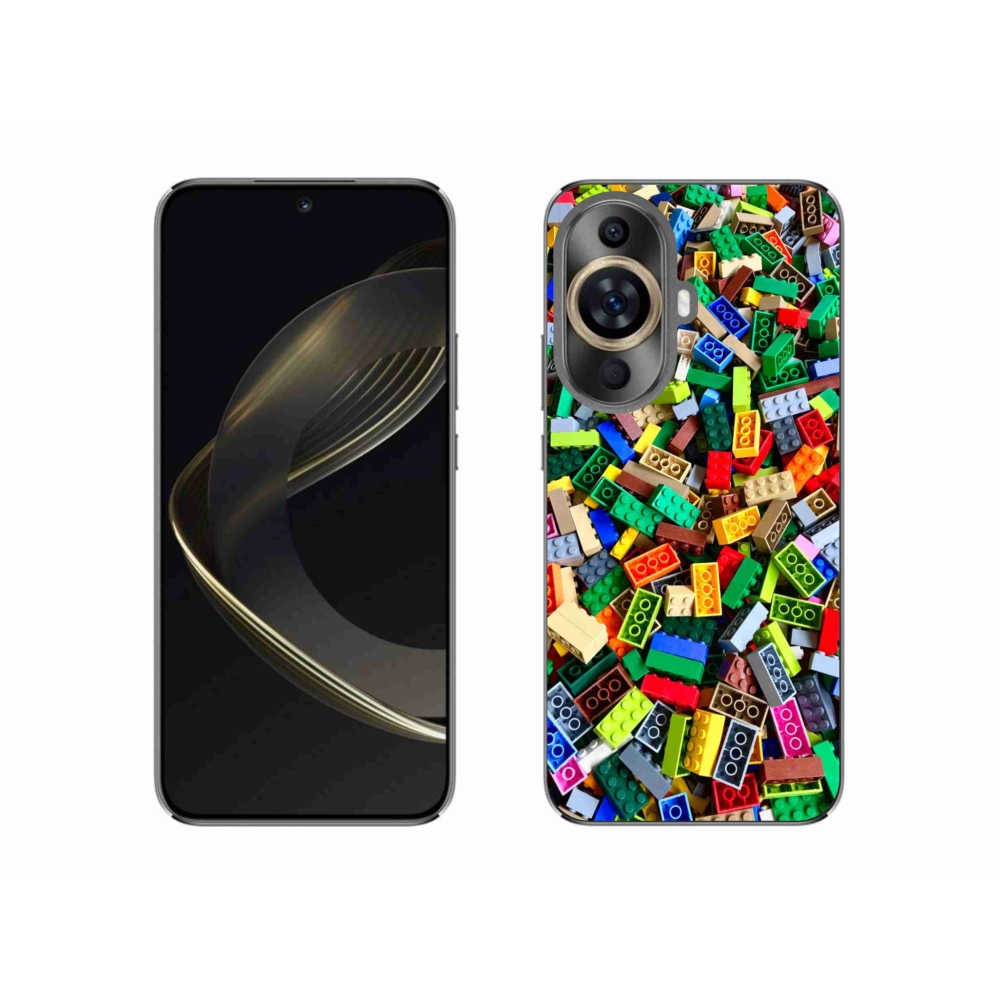 Gélový kryt mmCase na Huawei Nova 11 - farebné stavebné kocky