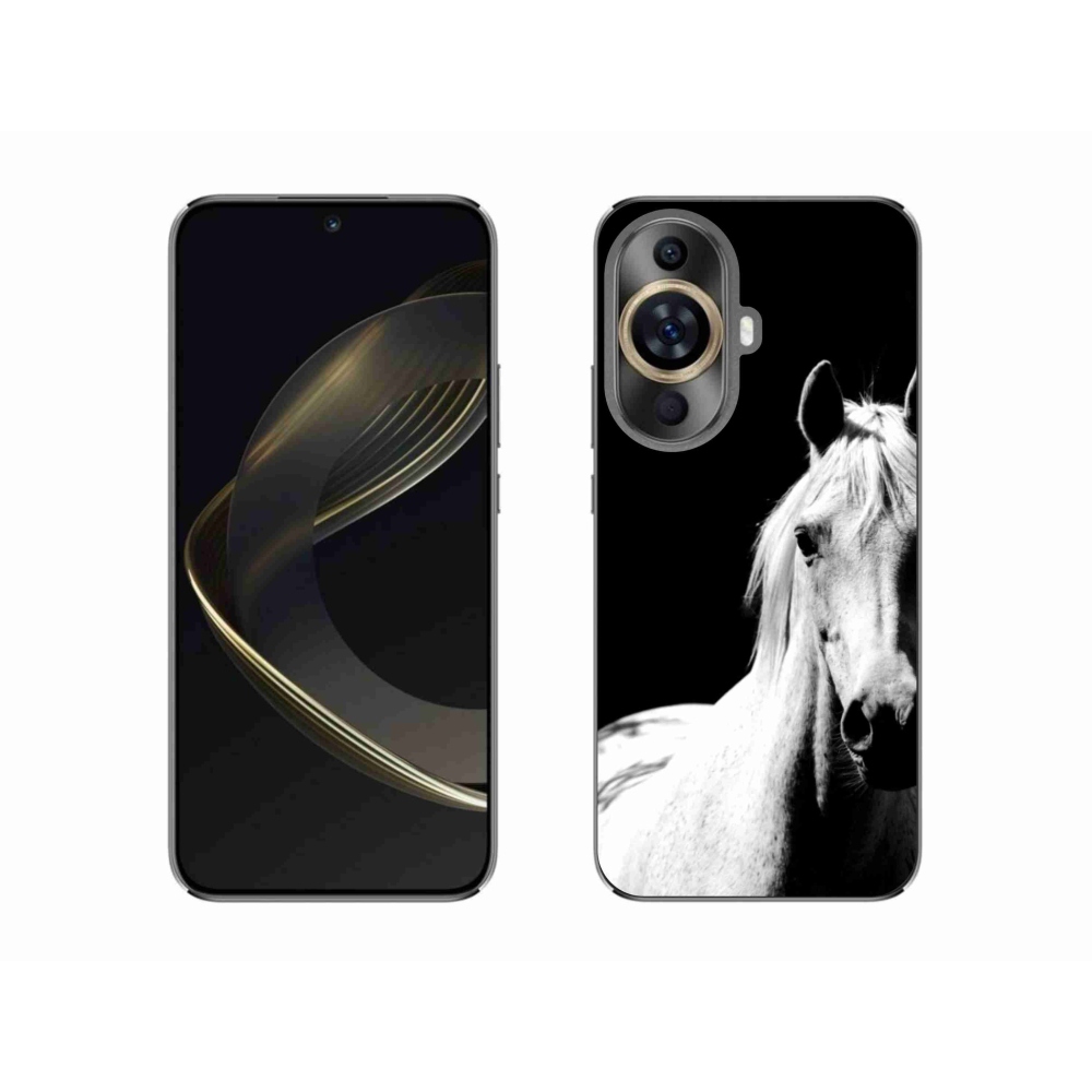 Gélový kryt mmCase na Huawei Nova 11 - biely kôň 5