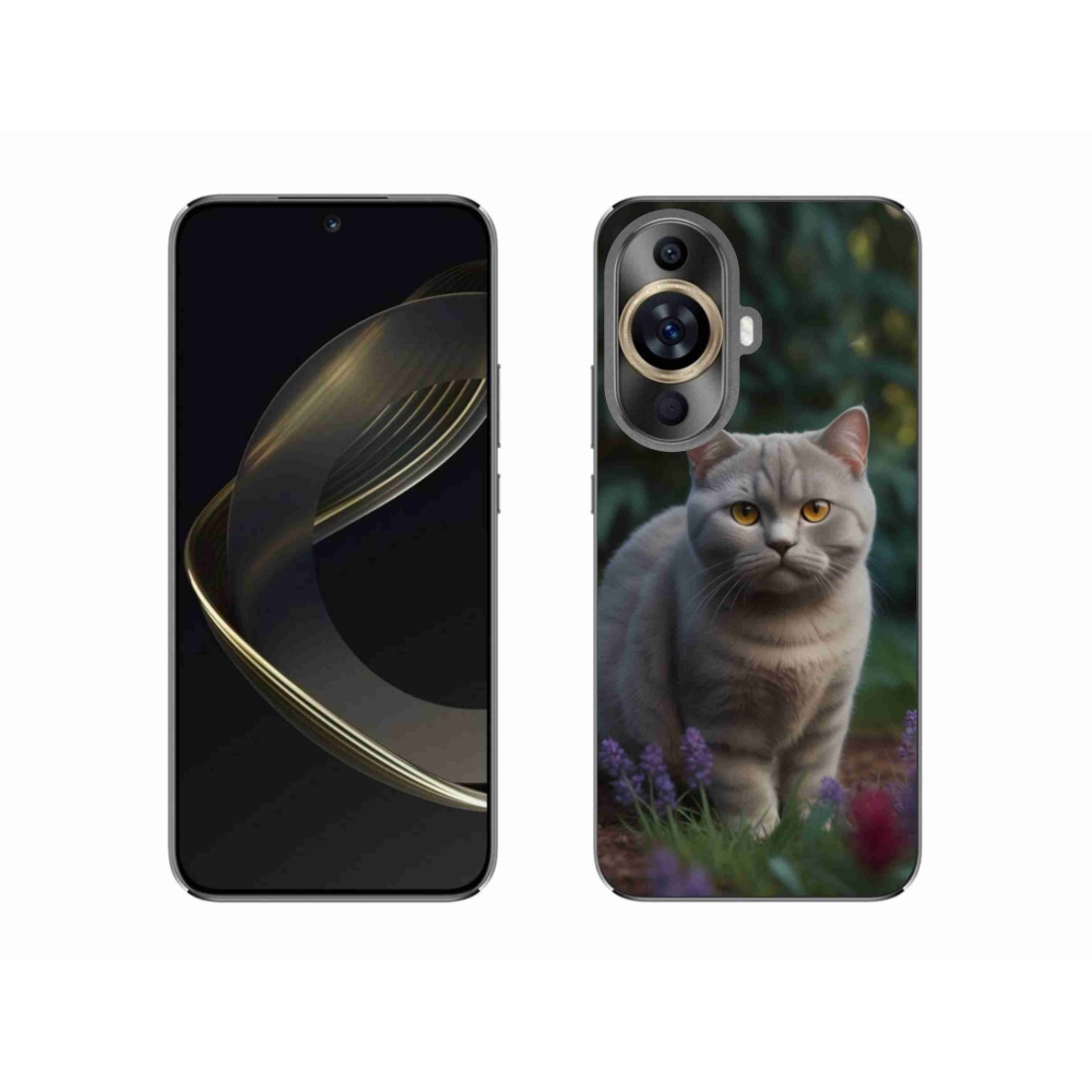 Gélový kryt mmCase na Huawei Nova 11 - britská mačka