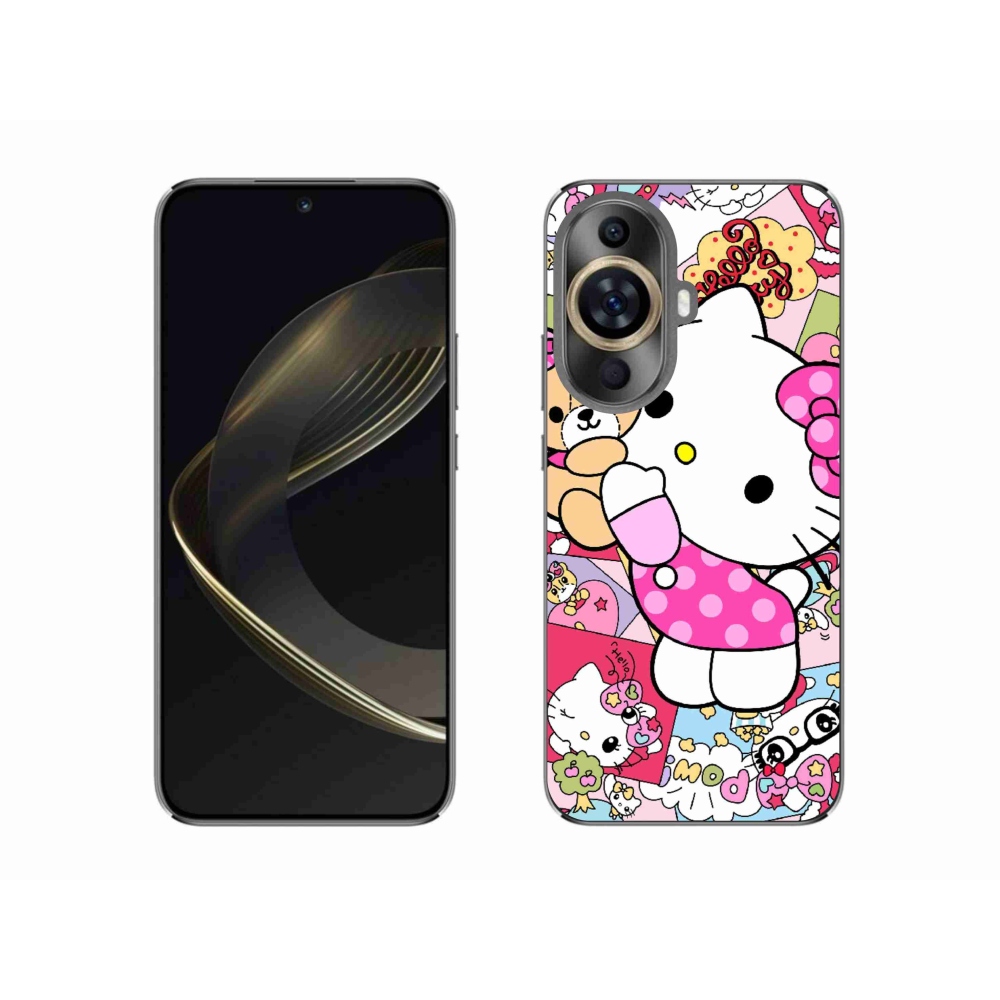 Gélový kryt mmCase na Huawei Nova 11 - cute kitty