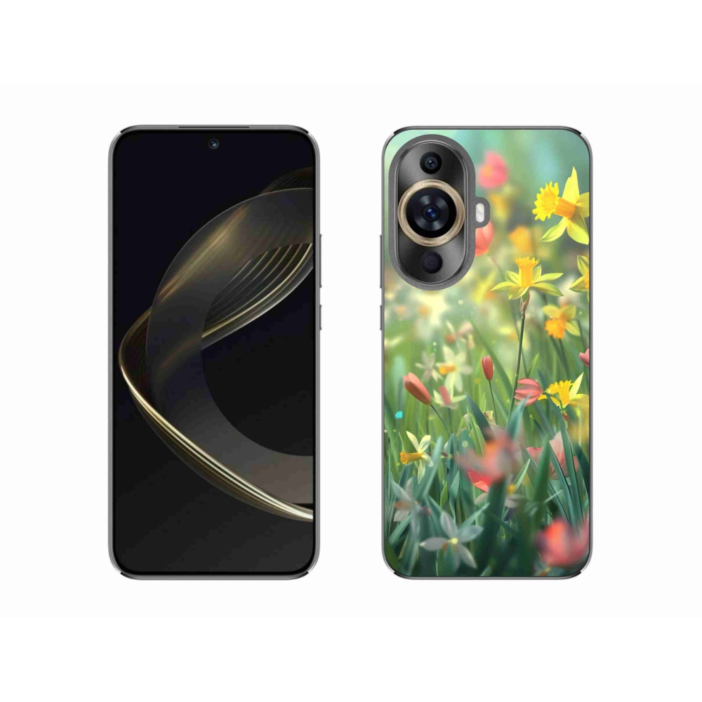 Gélový kryt mmCase na Huawei Nova 11 - jarné kvety