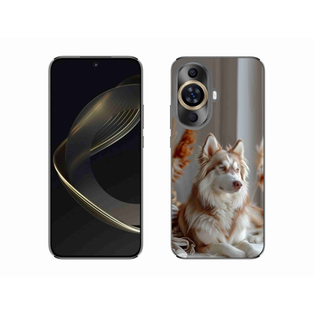 Gélový kryt mmCase na Huawei Nova 11 - pokojný sibírsky husky