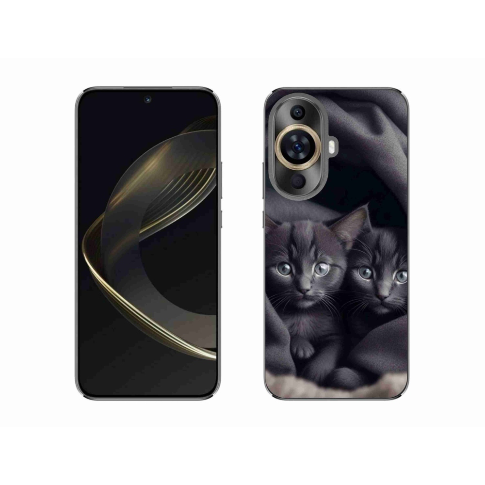 Gélový kryt mmCase na Huawei Nova 11 - mačacie duo
