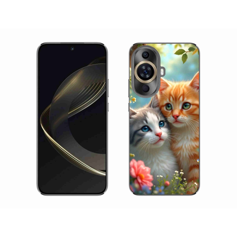 Gélový kryt mmCase na Huawei Nova 11 - mačacia láska 2