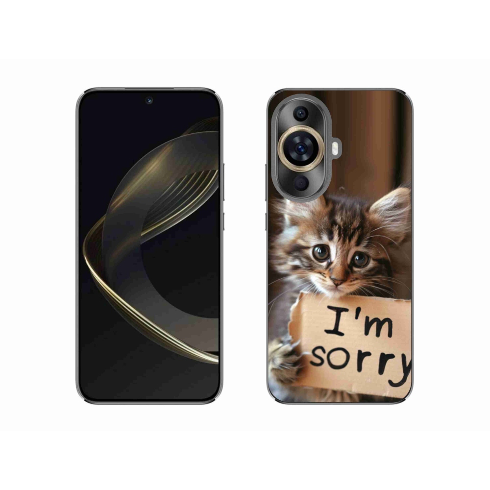 Gélový kryt mmCase na Huawei Nova 11 - mačacie ospravedlnenie
