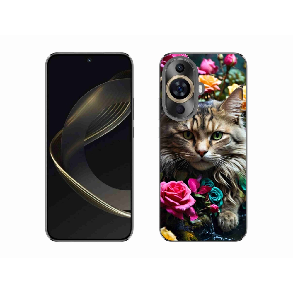 Gélový kryt mmCase na Huawei Nova 11 - mačacie pohľad 2
