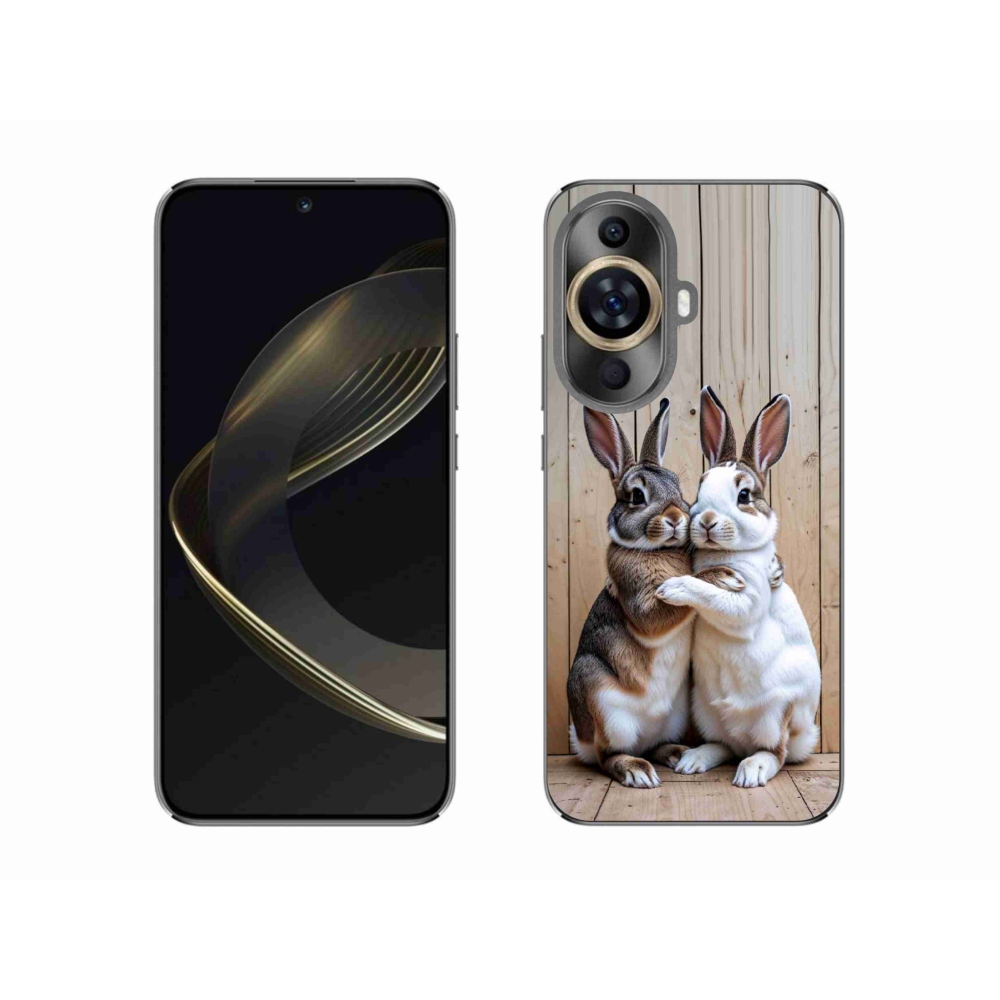 Gélový kryt mmCase na Huawei Nova 11 - králičie pár