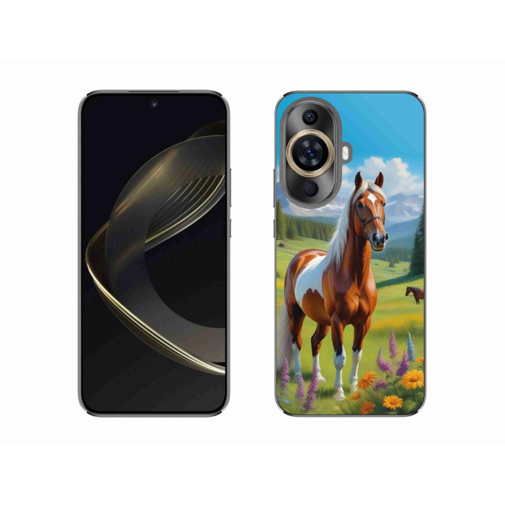 Gélový kryt mmCase na Huawei Nova 11 - kôň na lúke