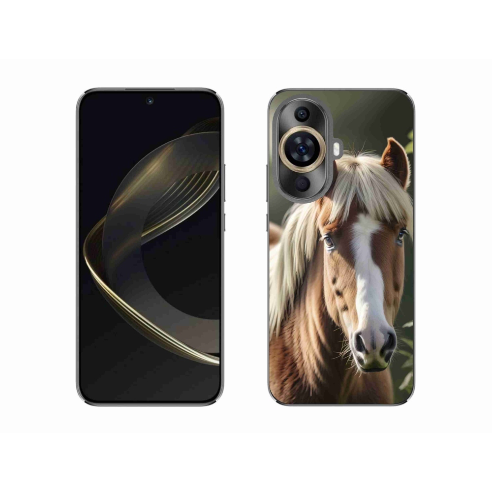 Gélový kryt mmCase na Huawei Nova 11 - kôň so svetlou hrivou