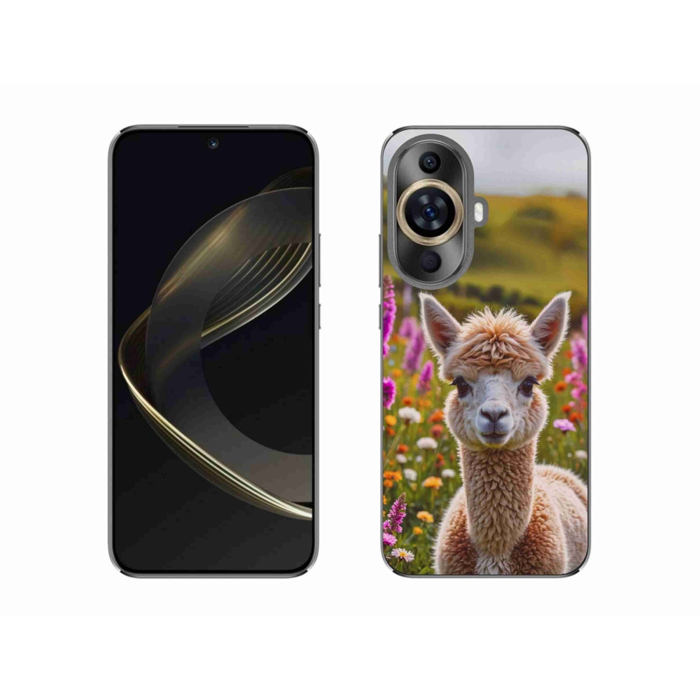 Gélový kryt mmCase na Huawei Nova 11 - lama na lúke