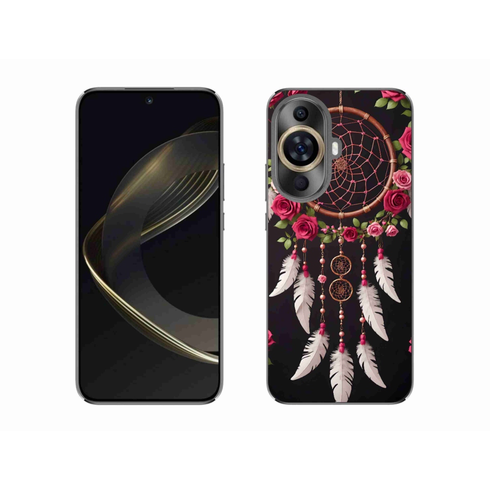 Gélový kryt mmCase na Huawei Nova 11 - lapač snov s ružami