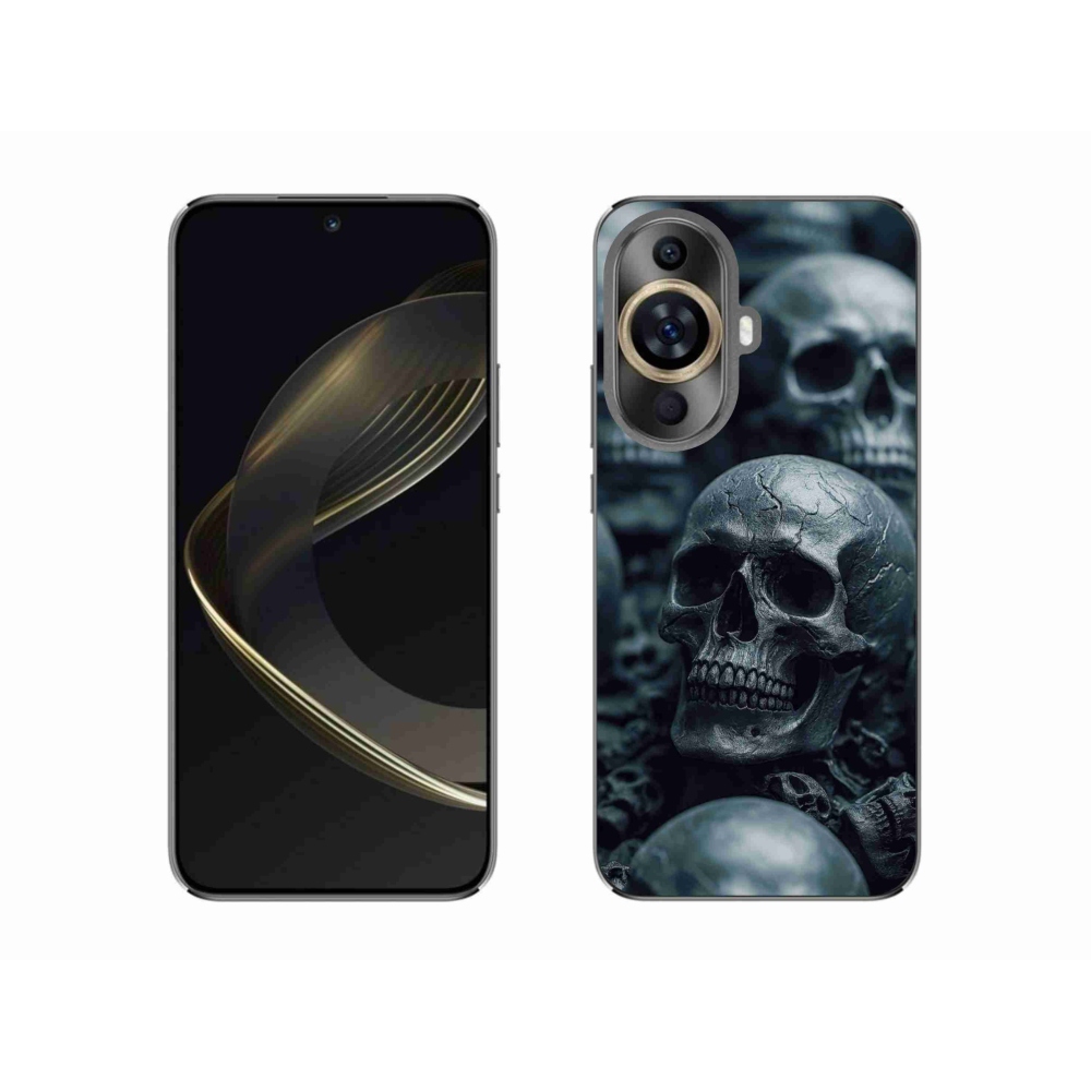 Gélový kryt mmCase na Huawei Nova 11 - lebka 2