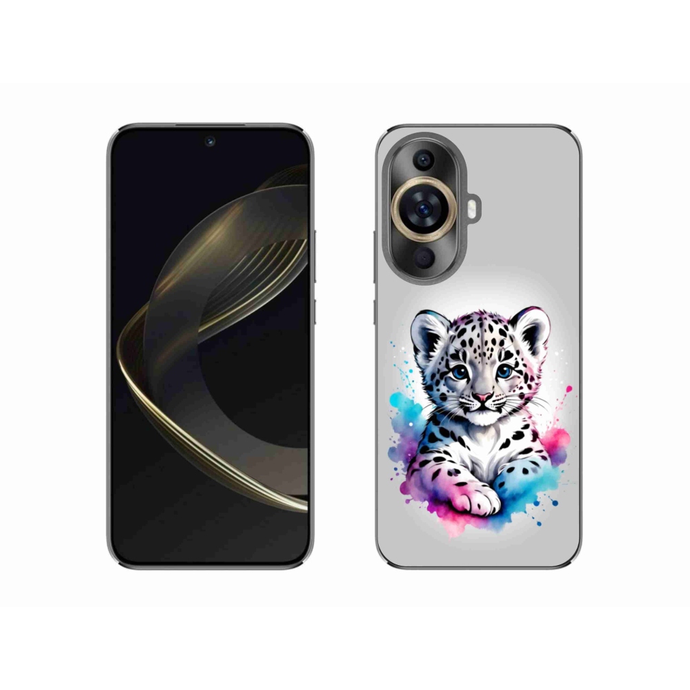 Gélový kryt mmCase na Huawei Nova 11 - leopardej mláďa