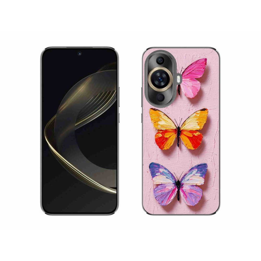 Gélový kryt mmCase na Huawei Nova 11 - motýlia trojica